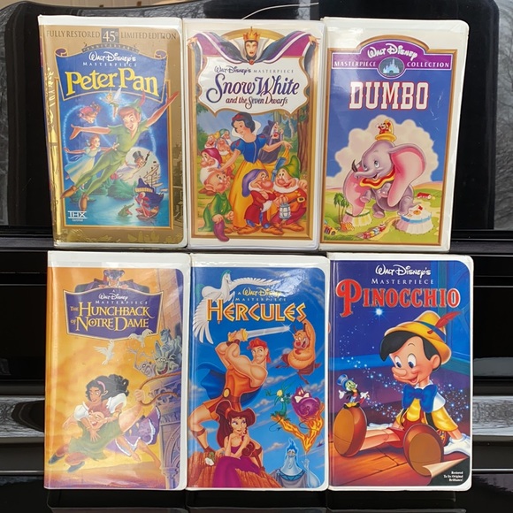 DISNEY MASTERPIECE MOVIE Snow White Dumbo Pinocchio Hunchback Peter Pan Hercules - Picture 7 of 10